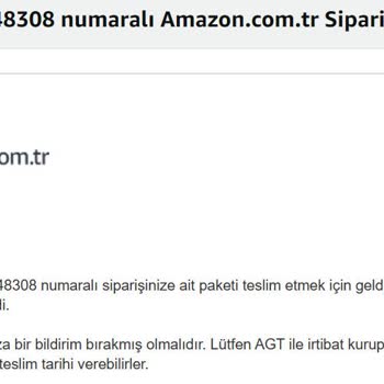 Amazon Gece Yarısı Adresinizde Bulunamadınız Teslimat Yapılamadı Diyor