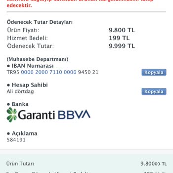 Sahibinden Telefon Siparişi Sonrası Yaşanan Sorunlar