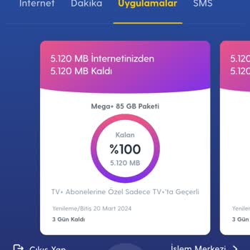 Turkcell Mysteriously Deducted 85 GB Data in 6 Days!