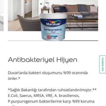 Marshall Buz Saçağı Renk Uyumsuzluğu