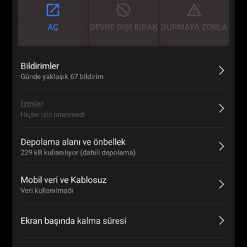 General Mobile Duraspeed Bildirim Kapanmıyor.