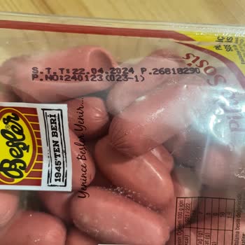 Beşler Sosis Küf Sorunu