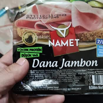 A101 Namet 4 Son Kullanma Tarihi Geçmiş Dana Jambon Ürünün Hala Rafta
