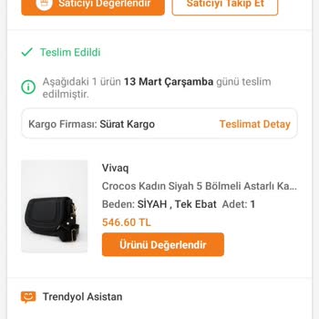 Sürat Kargo Siparişimi Teslim Etmedi