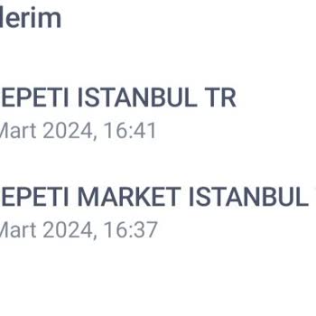 Yemeksepeti Market Uygulama Hatası Ve Firmanın Ulaşılamazlığı
