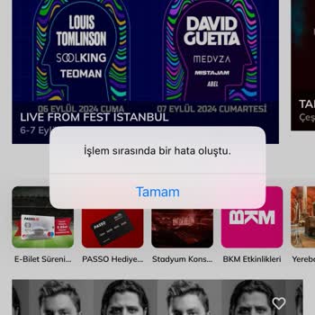 Passolig Aplikasyon Çalışmıyor, Kartımı Göremiyorum