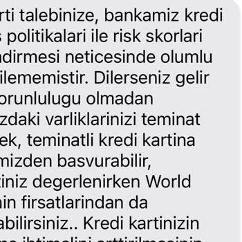 Yapı Kredi Bankası Maaş Müşterisine Kredi Kart Vermiyor