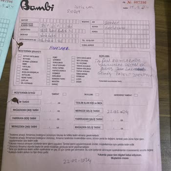 Bambi Ayakkabı Bot İki Kere Tamire Gitti Ve Hep Yırtık Gönderdiler