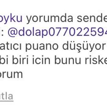 Dolap Satış Sonrası Satıcı Tarafından Satışın İptali Ve Gerçek Dışı İptal