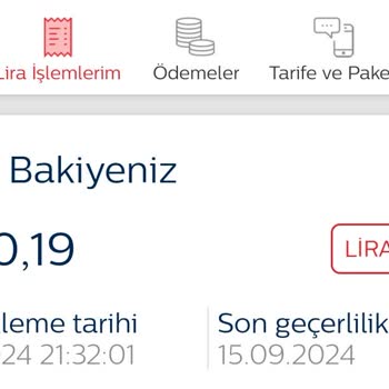 Bimcell'in İnternet Hakkı Olduğu Halde Kalan Bakiyeden Kesinti Yapması
