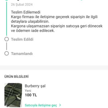 Dolap Ürünüm Gelmedi Param İade Olmadı Satıcım Cevap Vermiyor Haftalardır