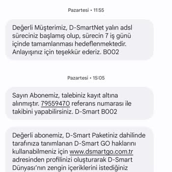 DSmart Hizmet Alamama