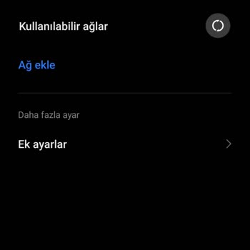 Xiaomi REDMİ12 Pro Wi-Fi Görmüyor