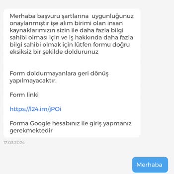 İşin Olsun Uygulaması Güven Vermiyor
