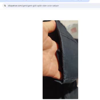 Gant Şişme Mont Şikayetim