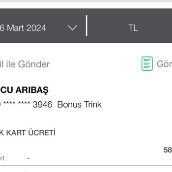 Garanti BBVA Yıllık Kart Ücreti