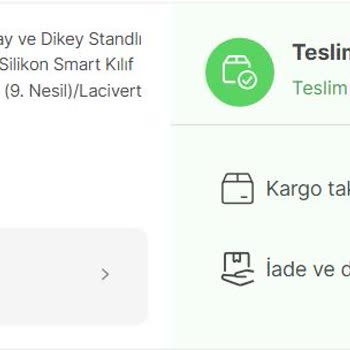 hepsiJET Teslim Edilmeden Teslim Edildi Olarak İşaretlenen Ürün