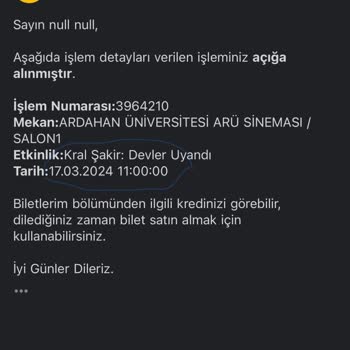 Ardahan Üniversitesi Bilet Karışıklığı: Yanlış Film Hayal Kırıklığı Yarattı