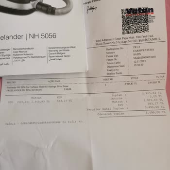 Fakir Freelander NH5056 Elektrikli Süpürge Ve Servis