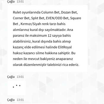 Elitroyal Paramı Ödemedi Kural Hatası Olmadığı Halde