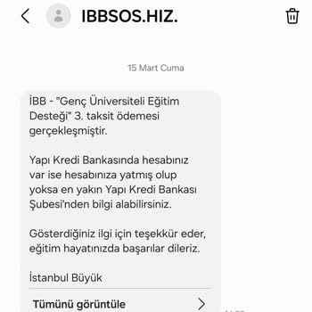 İbb Burs 3. Taksit