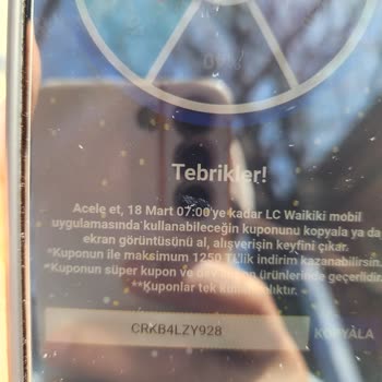 LC Waikiki Her Defasında Çevirdiğim Çarktaki Kod Kullanılmıyor