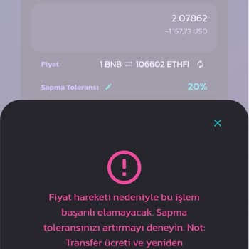 Web3 Üzerinde Pancakeswap Ethfi Coin Alma Mağduriyeti