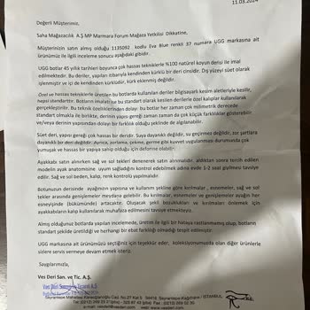 Ves Deri Ugg Ayıplı Ürün