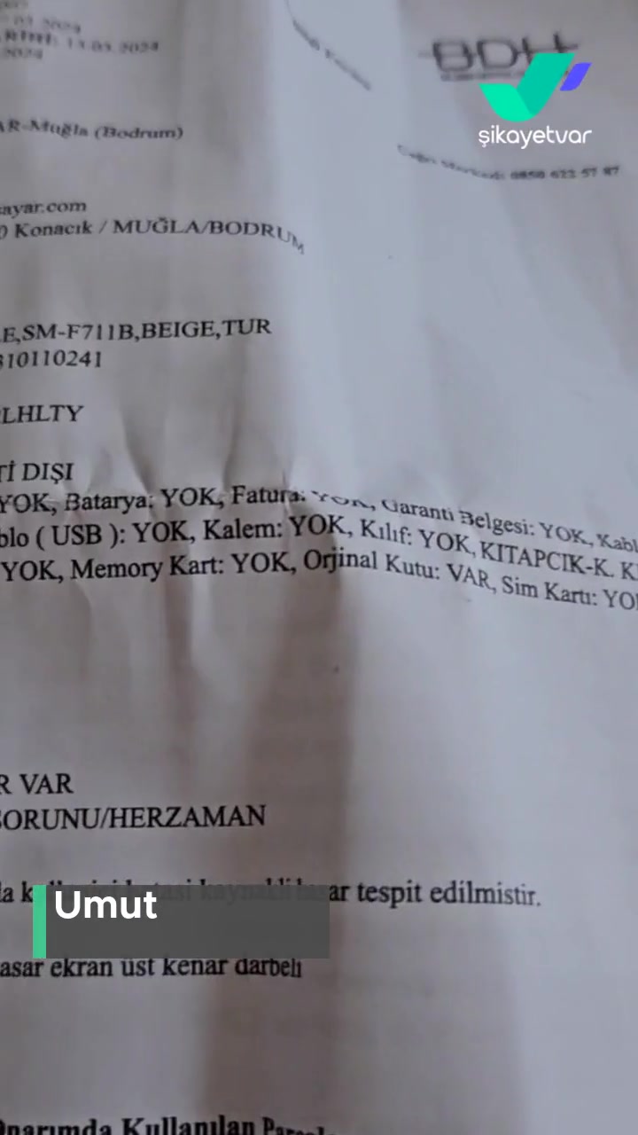 BDH Bilişim Destek Hizmetleri Cep Servis Sorunu videonun kapak resmi