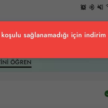 Boyner İndirim Uygulamıyor Hata Veriyor