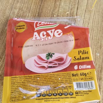 A101 Adana Çukurova Salbaş Mahallesi Lezita Aç Ye Küflenmesi