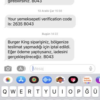 Yemeksepeti Sipariş İptali, Para İadesinin Uzaması