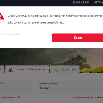 THY Uçuş İptali Ve Açık Bilet Kullanım Sorunu