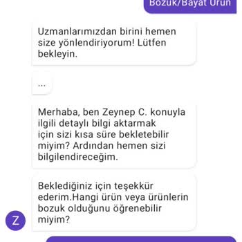 Getir Büyük Bozuk Tavuk Satıyor