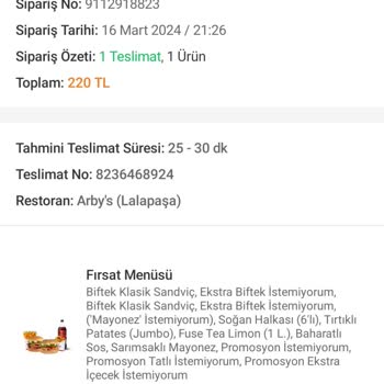 Trendyol GO Kasıtlı Müşteri Mağduriyeti