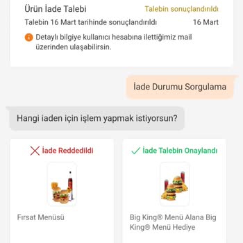 Trendyol GO Kasıtlı Müşteri Mağduriyeti
