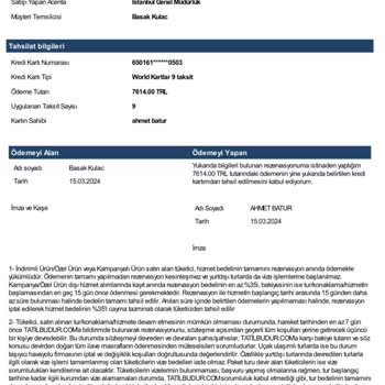 Tatilbudur.com Sitesi Alışveriş Haksızlığı