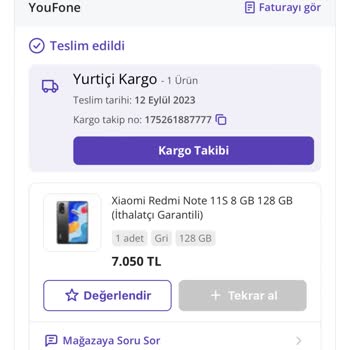 Youfone N11 Satıcısı IMEI Kayıtsız