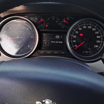 Peugeot 508 Motor Yağı Basınç Hatası Uyarısı