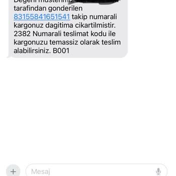 Sürat Kargo Zamanında Teslim Edilmeyen Kargo.