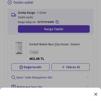 Ebebek Ürünü İade Veya Değişim Almıyor