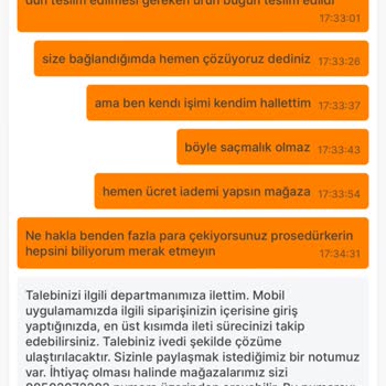 Macro Center Macro Zamanında Gelmeyen Ürün Eksik Ürün Ve Üstüne Fazla Ücret Çekimi