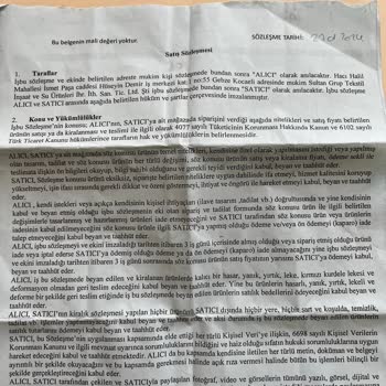 Sultan Çelik Gelin Tasarım Gelinlik Kiralama İşleminde İade Sorunu