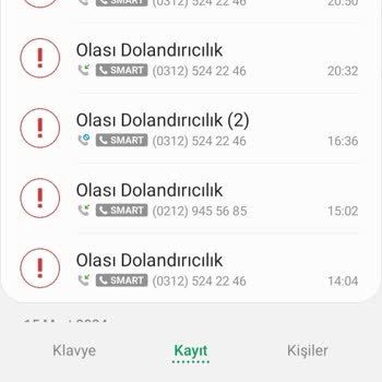 0312 524 22 46 0312 Numaranın Sürekli Rahatsız Etmesi