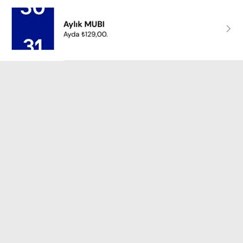 Mubi Türkiye Mubi Ücret İadesi