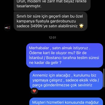 Rabi Mobilya adına açılan sahte instagram hesabı, Online Alışverişte Mağduriyet: Destek Bekliyorum