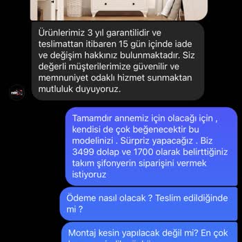 Rabi Mobilya adına açılan sahte instagram hesabı, Online Alışverişte Mağduriyet: Destek Bekliyorum