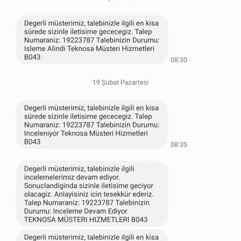 Teknosa Kırılmaz Ekran Koruyucu Değişim Garanti Sözünü Tutmuyor.