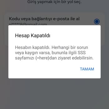 Facebook Hesabımı Derhal Açın