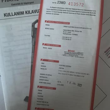 Fantom Fanset Elektrikli Ev Aletleri Süpürgem Kapanmıyor: Yardım Bekliyorum